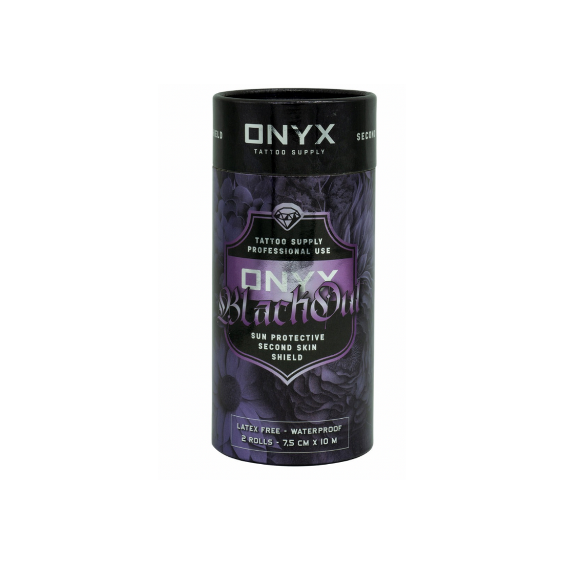 ONYX Black Out Tiny Tatz UV second skin folija 2 x 7,5 cm x 10 m